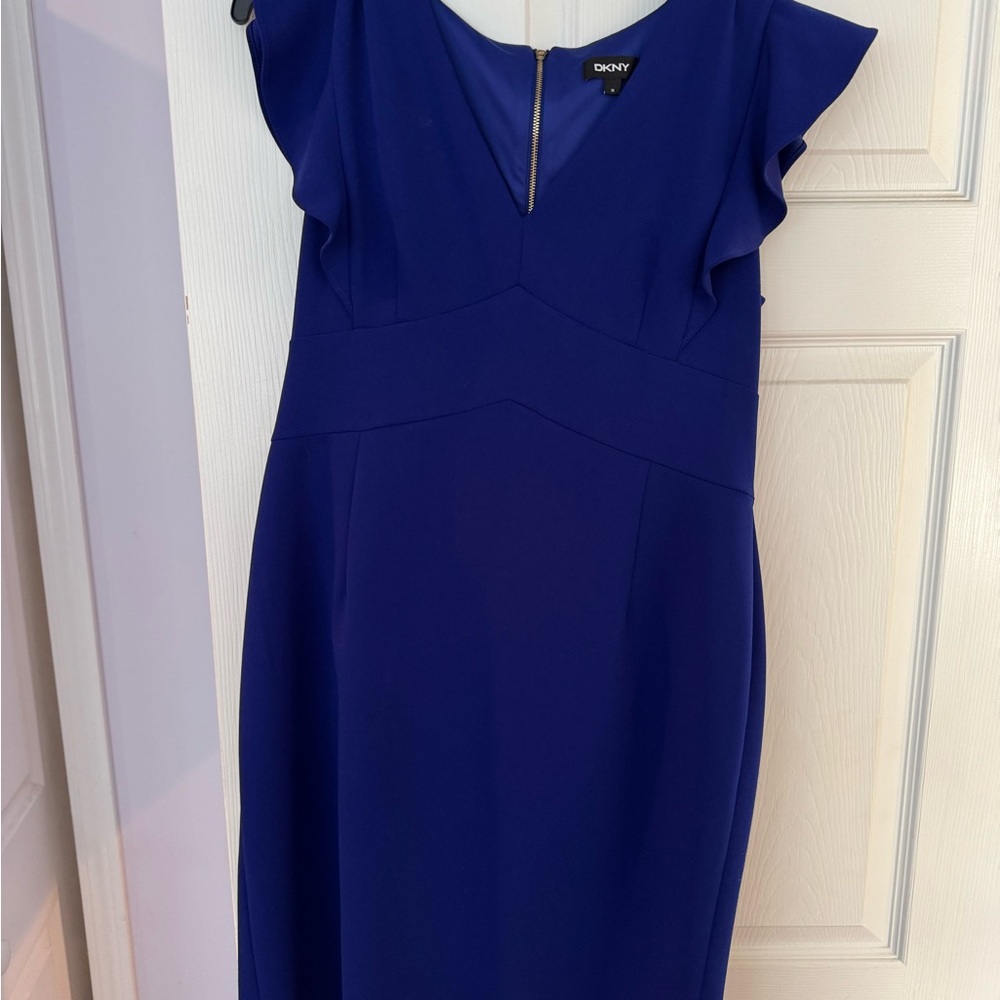 DKNY Women's Blue Dress